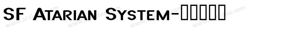 SF Atarian System字体转换